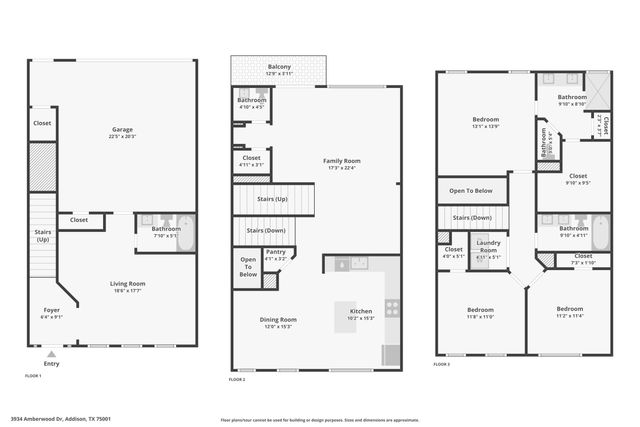 3934 Amberwood Drive, Addison, TX 75001