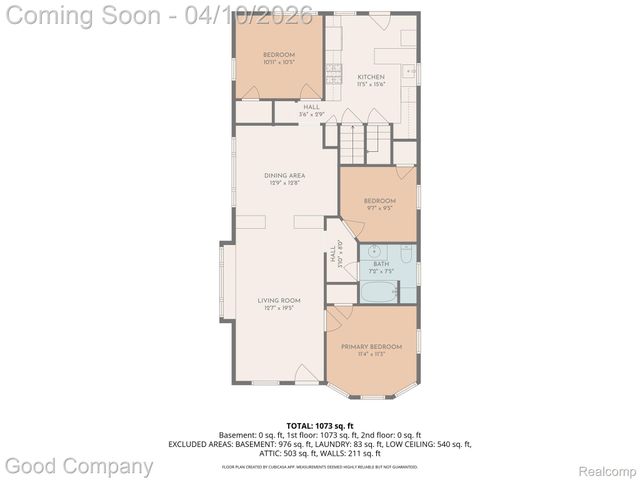 502 E LEWISTON Avenue, Ferndale, MI 48220