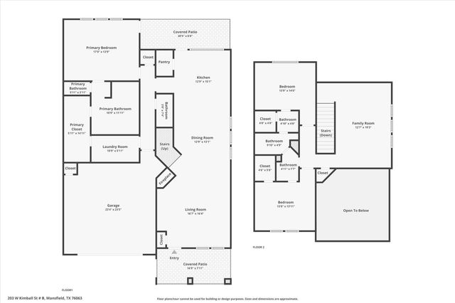 203 W Kimball Street B, Mansfield, TX 76063