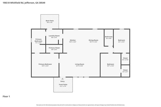 1903 B Whitfield Road, Jefferson, GA 30549