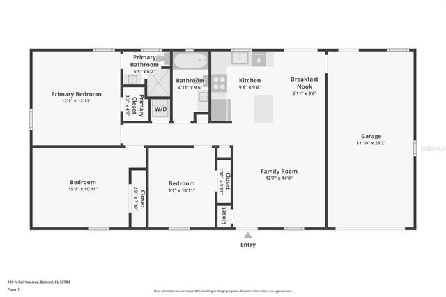 105 N FAIRFAX AVENUE, Deland, FL 32724