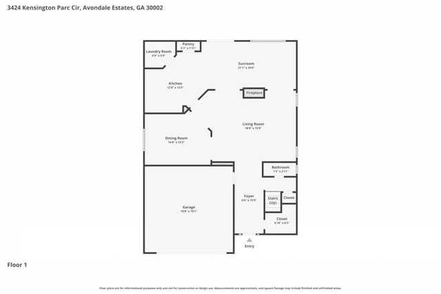 3424 Kensington Parc Circle, Avondale Estates, GA 30002