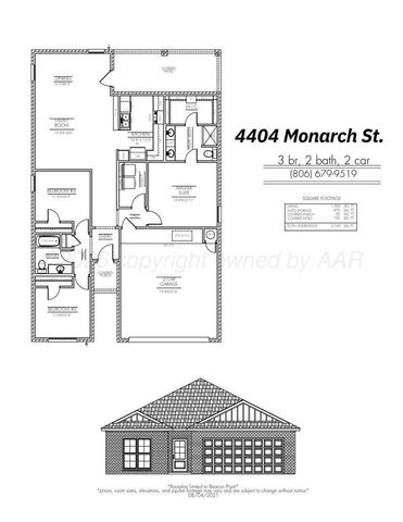 4404 Monarch Street, Amarillo, TX 79118