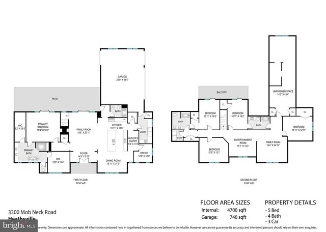 3300 MOB NECK ROAD, Heathsville, VA 22473