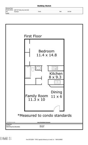 807 W Trinity Avenue Apt 224, Durham, NC 27701