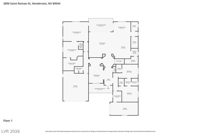 2896 Saint Roman Street, Henderson, NV 89044