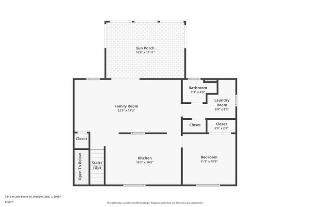 3312 W Lake Shore Drive, Wonder Lake, IL 60097