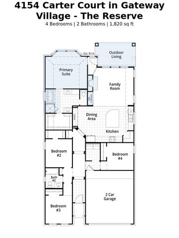 4154 Carter Court, Denison, TX 75020