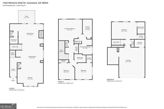 1422 Wisteria Wall Drive, Suwanee, GA 30024