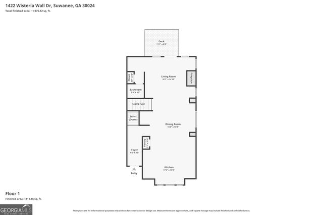 1422 Wisteria Wall Drive, Suwanee, GA 30024