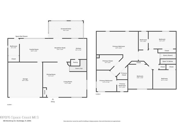 406 Wenthrop Circle, Rockledge, FL 32955