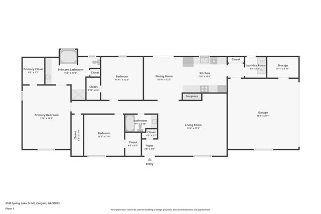 3180 NE Spring Lake NE Drive, Conyers, GA 30013