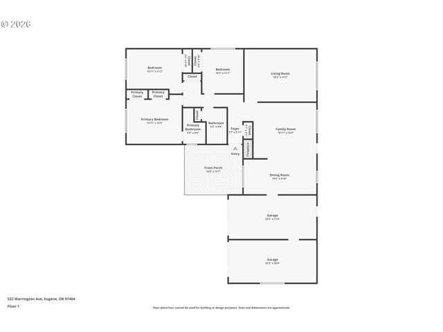532 WARRINGTON Ave, Eugene, OR 97404
