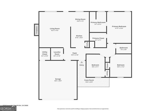 2120 Crown Park Drive, Winder, GA 30680