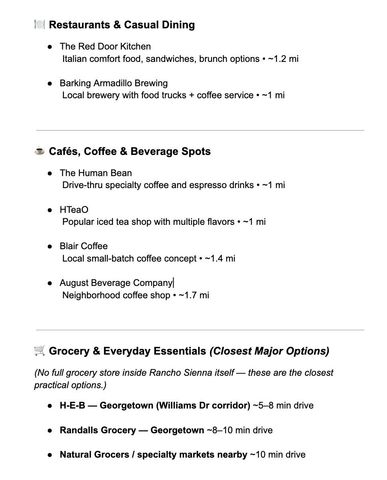 101 Merrick RD, Georgetown, TX 78628