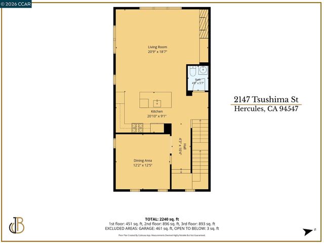 2147 Tsushima St, Hercules, CA 94547