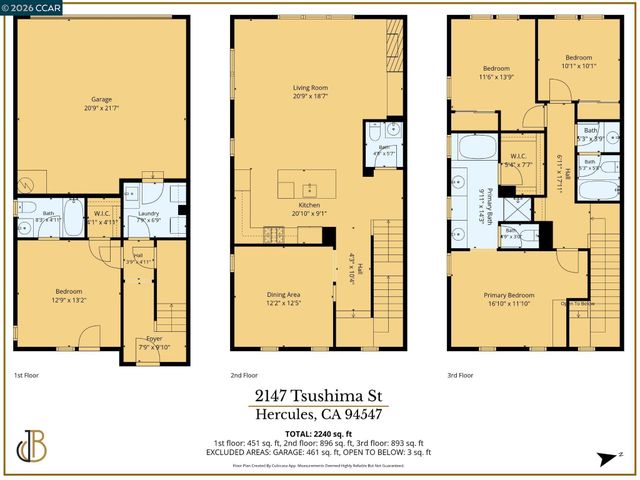 2147 Tsushima St, Hercules, CA 94547