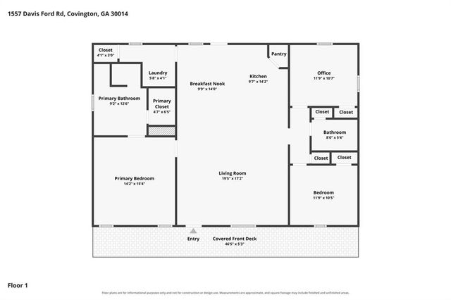 1557 Davis Ford Road, Covington, GA 30014