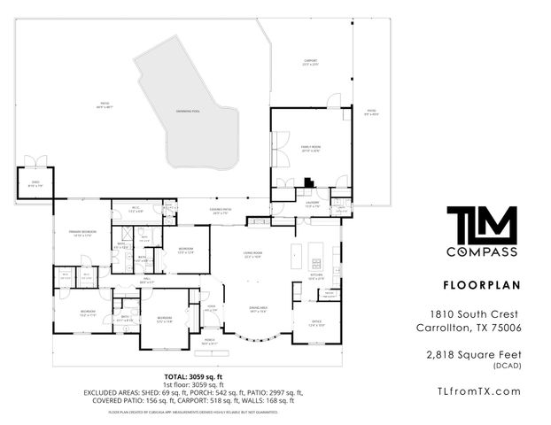 1810 S Crest, Carrollton, TX 75006