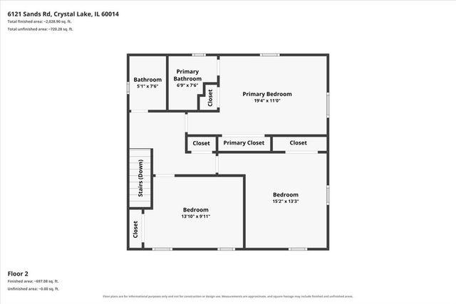 6121 Sands Road, Crystal Lake, IL 60014