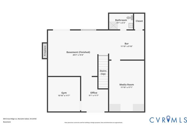 604 Cross Ridge LN, Manakin Sabot, VA 23103