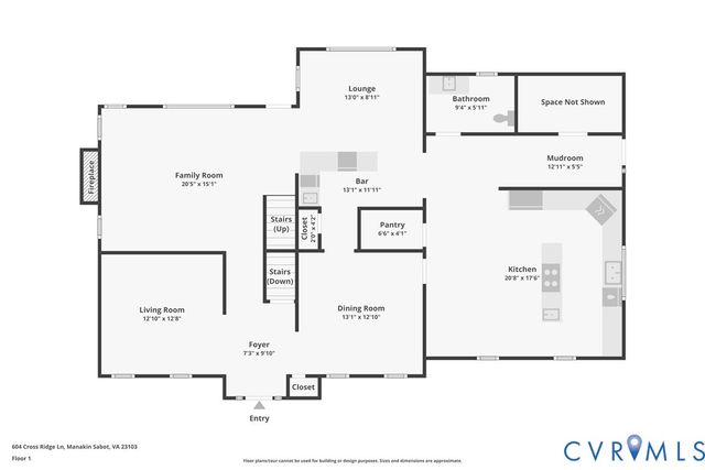 604 Cross Ridge LN, Manakin Sabot, VA 23103