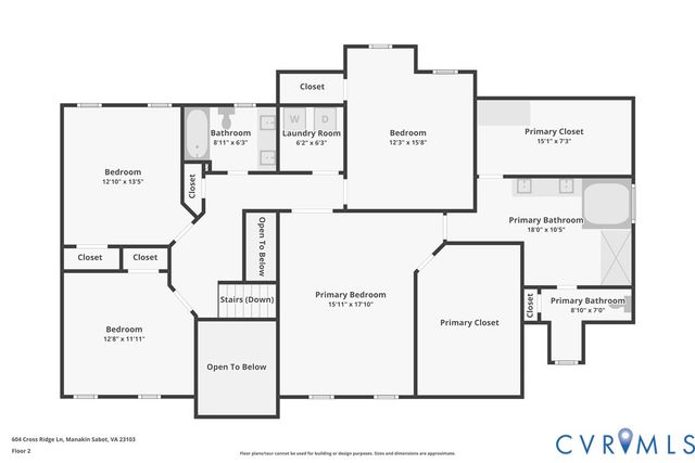 604 Cross Ridge LN, Manakin Sabot, VA 23103