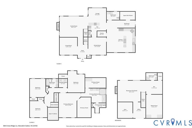 604 Cross Ridge LN, Manakin Sabot, VA 23103