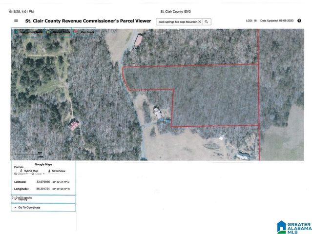 MOUNTAIN TOP LOOP ROAD, Pell City, AL 35128