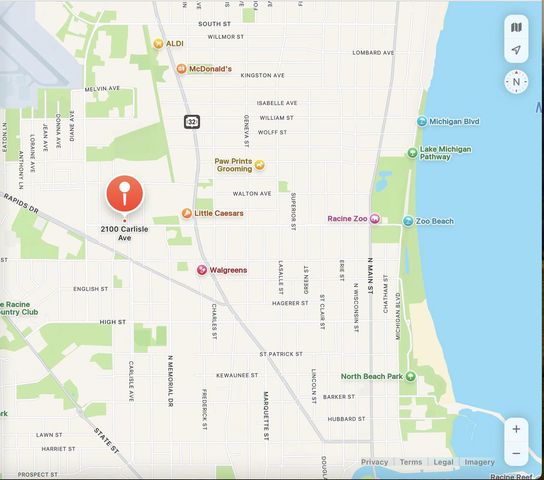 2100 Carlisle AVENUE, Racine, WI 53404