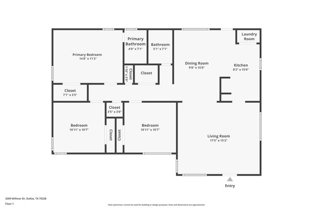 3209 Millmar Drive, Dallas, TX 75228