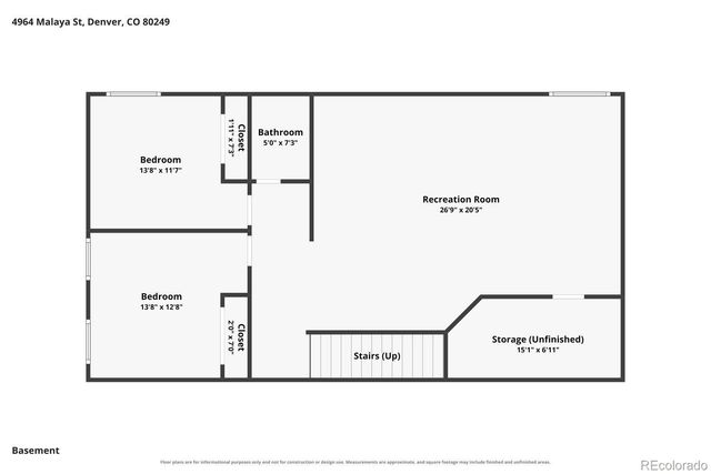 4964 Malaya Street, Denver, CO 80249
