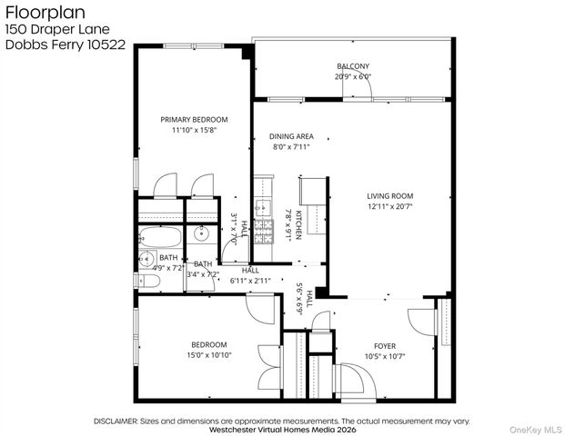 150 Draper Lane 2JN, Dobbs Ferry, NY 10522