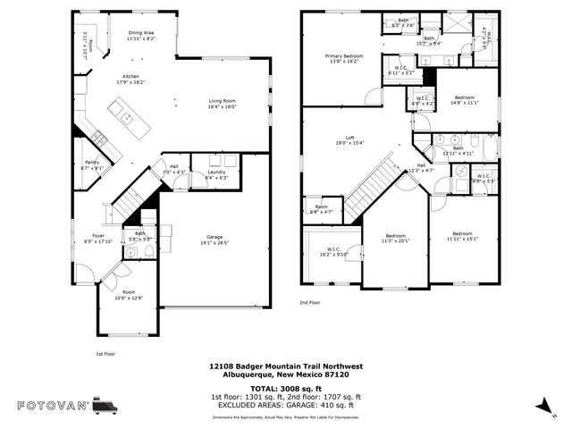 12108 Badger Mountain Trail NW, Albuquerque, NM 87120