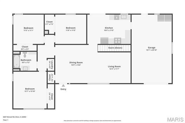 6607 Wenzel Road, Alton, IL 62002