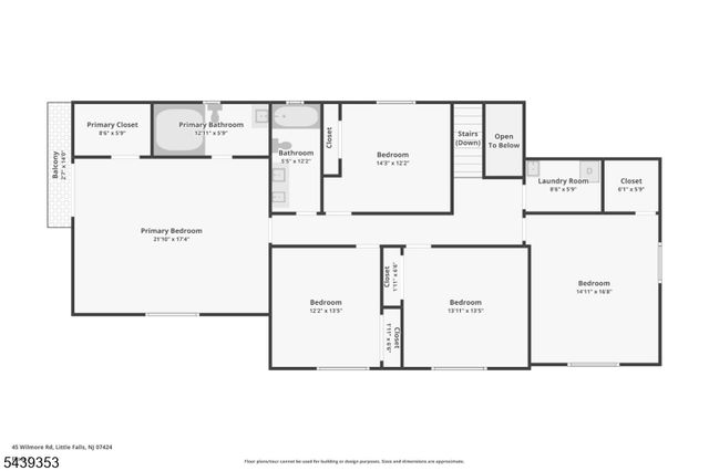 45 Wilmore Rd, Little Falls Twp., NJ 07424