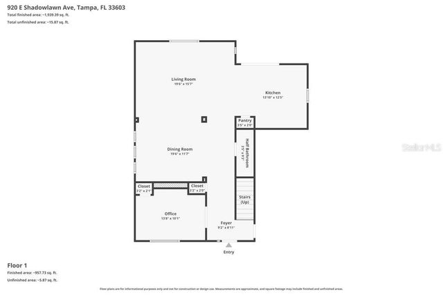 920 E SHADOWLAWN AVENUE, Tampa, FL 33603
