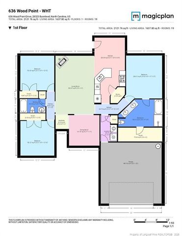 636 Wood Point Drive, Bunnlevel, NC 28323