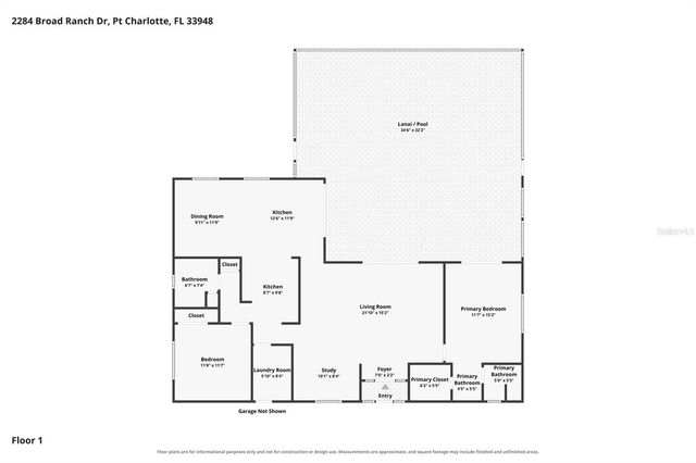 2284 BROAD RANCH DRIVE, Port Charlotte, FL 33948