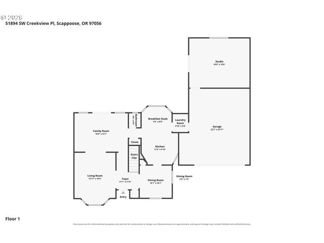 51894 Sw CREEKVIEW Pl, Scappoose, OR 97056