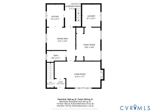 1110 Fourqurean Ln, Richmond, VA 23222