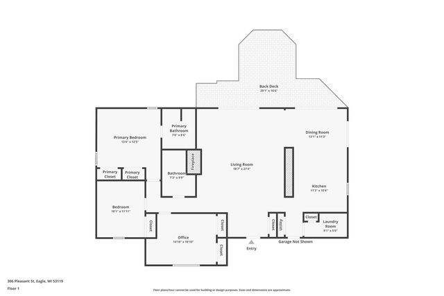 306 Pleasant STREET, Eagle, WI 53119