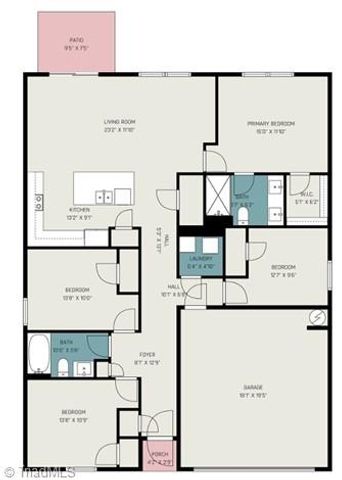 6374 Cedar Hill Court, Trinity, NC 27370