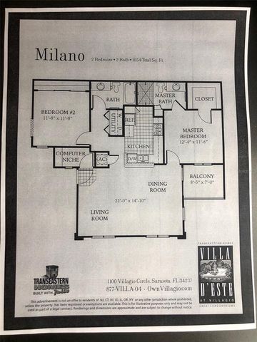 1025 VILLAGIO CIRCLE 204, Sarasota, FL 34237
