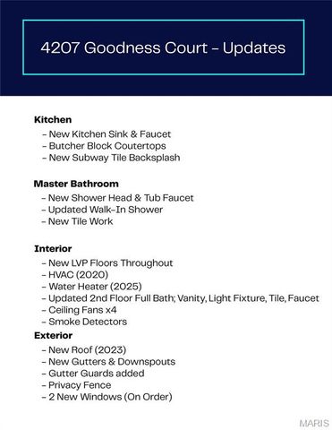 4207 Goodness Court, Florissant, MO 63034
