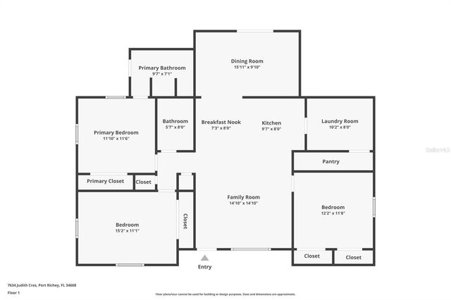 7634 JUDITH CRESCENT, Port Richey, FL 34668