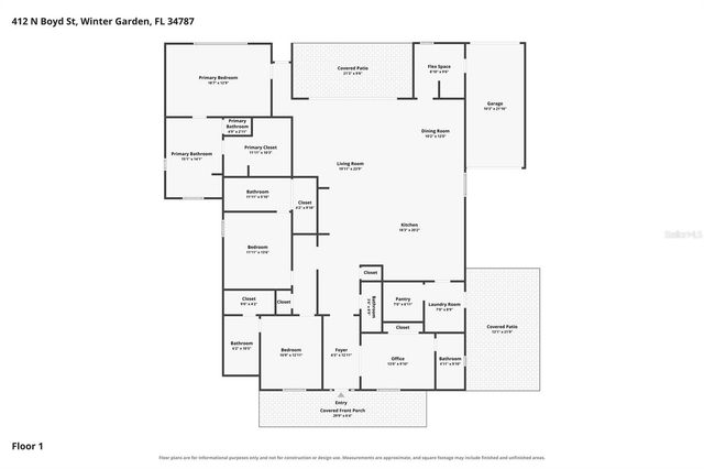 412 N BOYD STREET, Winter Garden, FL 34787