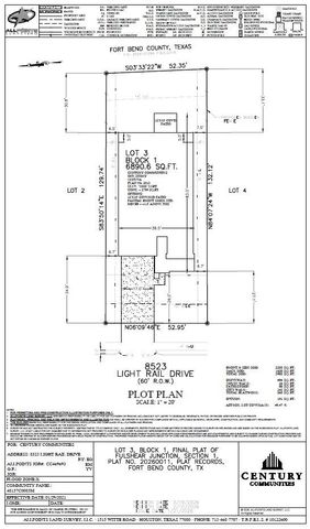 8523 Light Rail Drive, Fulshear, TX 77441