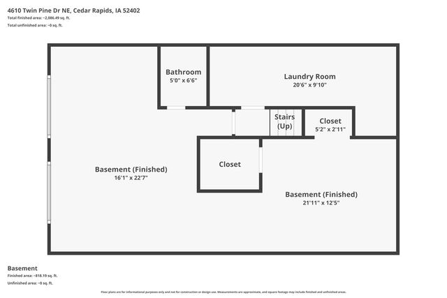 4610 Twin Pines Dr NE, Cedar Rapids, IA 52402