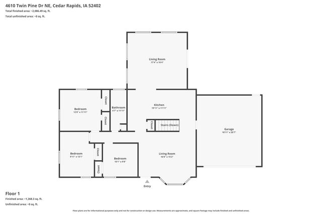4610 Twin Pines Dr NE, Cedar Rapids, IA 52402